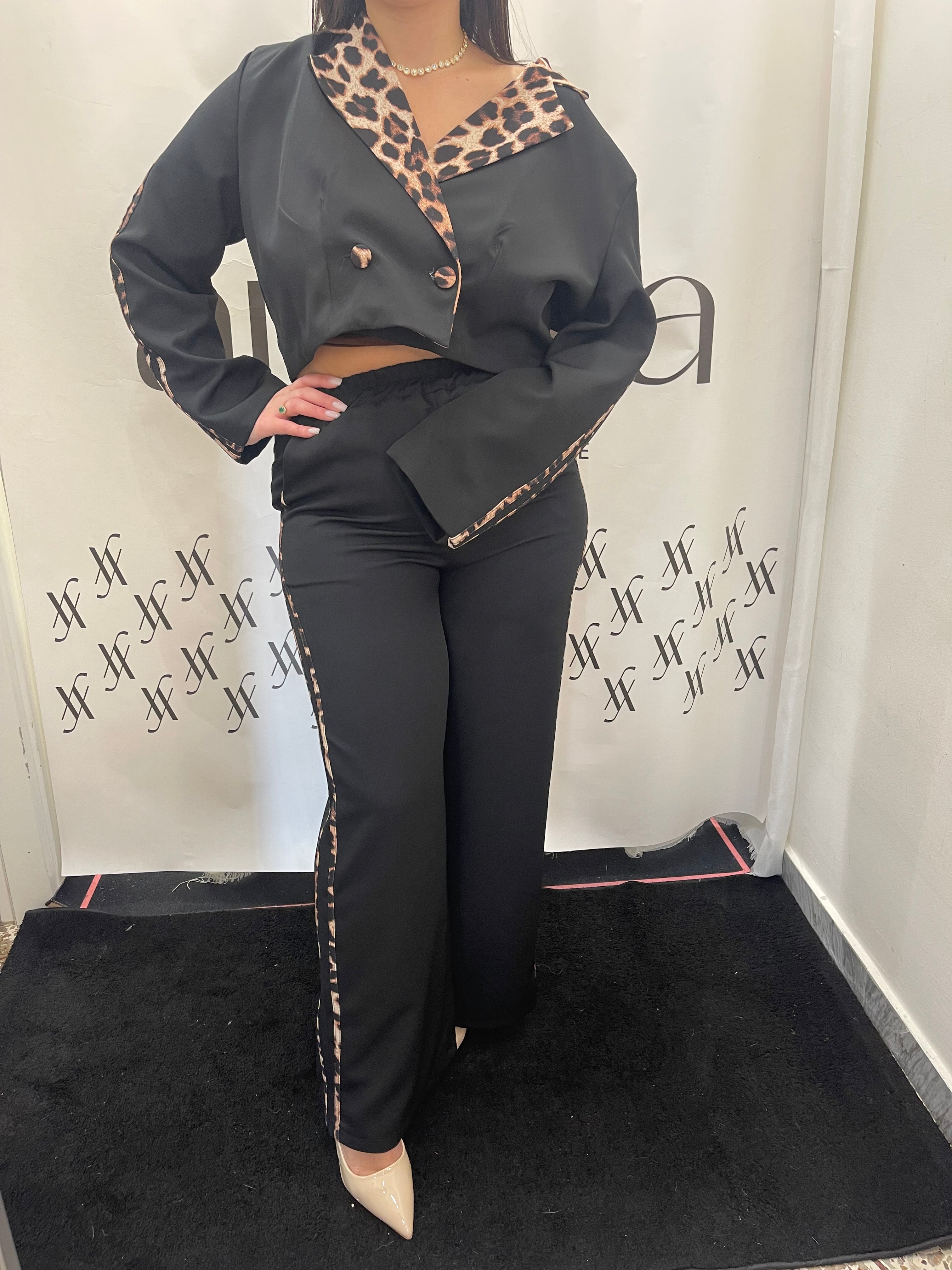 Tailleur Leopard