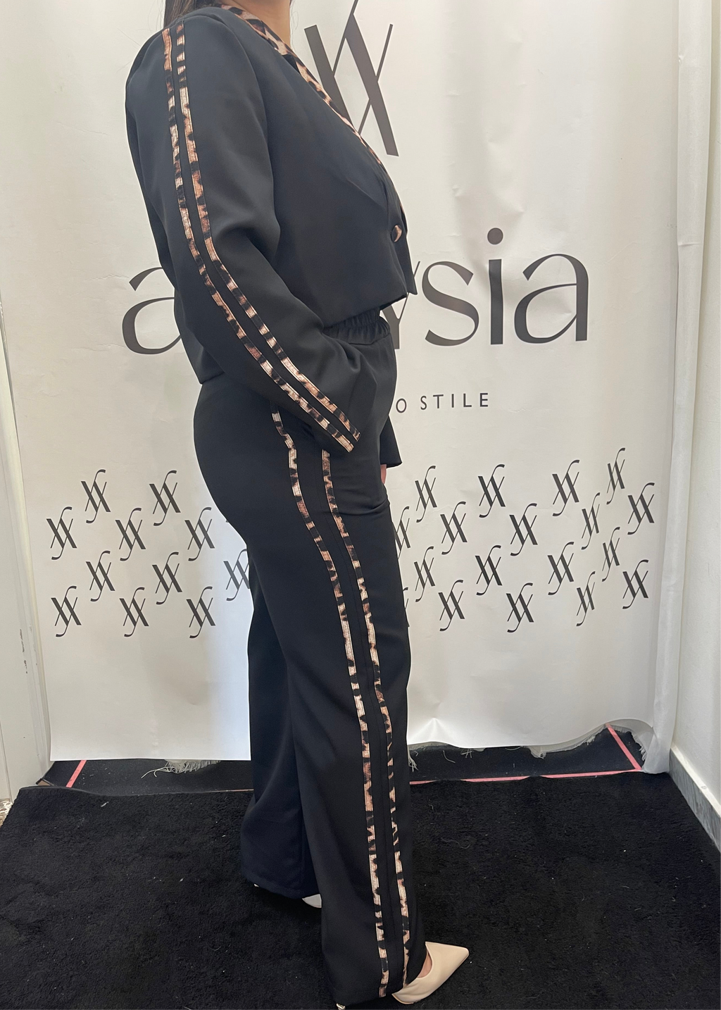 Tailleur Leopard