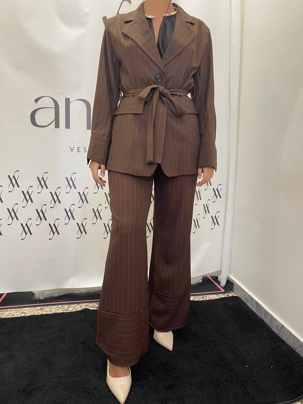 Tailleur Gessato